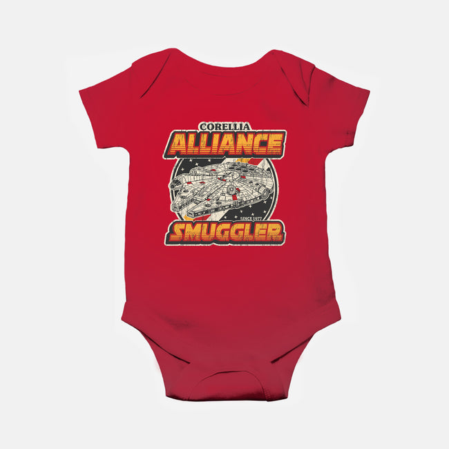 Alliance Smuggler-Baby-Basic-Onesie-SuperEdu