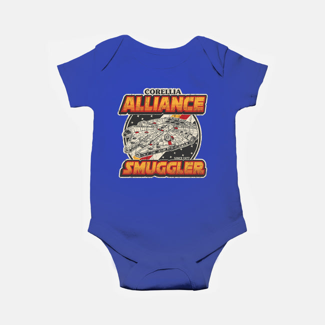 Alliance Smuggler-Baby-Basic-Onesie-SuperEdu
