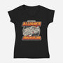 Alliance Smuggler-Womens-V-Neck-Tee-SuperEdu