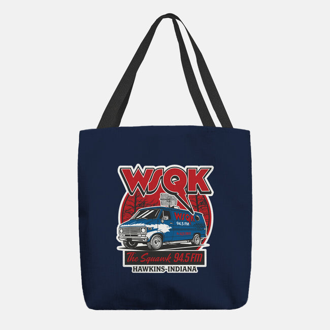 WSQK Hawkins-None-Basic Tote-Bag-SuperEdu