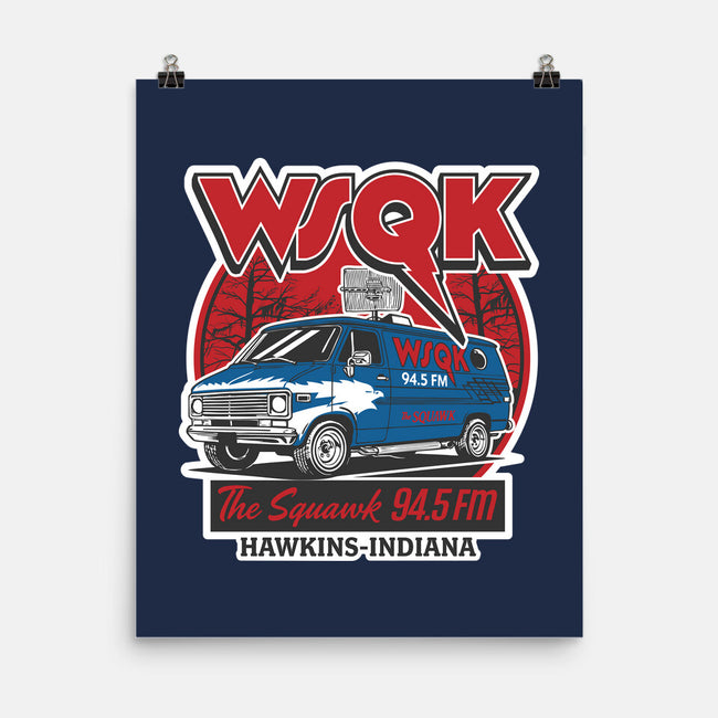 WSQK Hawkins-None-Matte-Poster-SuperEdu