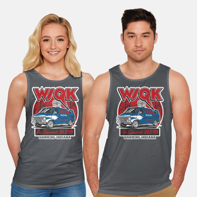 WSQK Hawkins-Unisex-Basic-Tank-SuperEdu
