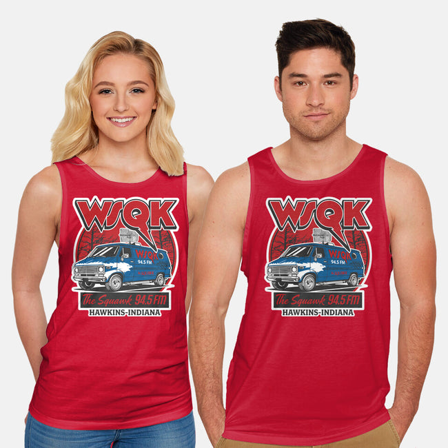 WSQK Hawkins-Unisex-Basic-Tank-SuperEdu