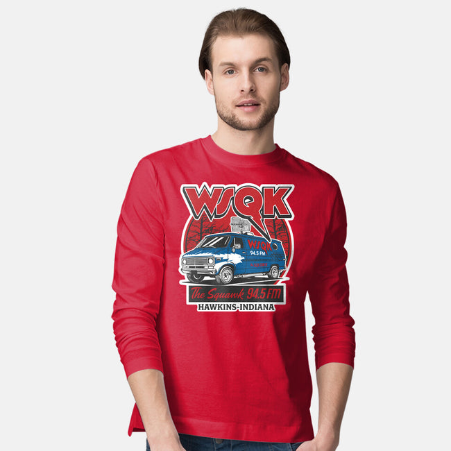 WSQK Hawkins-Mens-Long Sleeved-Tee-SuperEdu