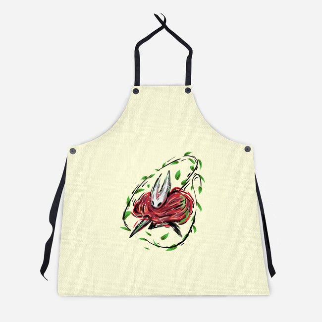 Rose Battle-Unisex-Kitchen-Apron-nickzzarto