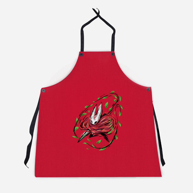 Rose Battle-Unisex-Kitchen-Apron-nickzzarto