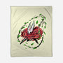 Rose Battle-None-Fleece-Blanket-nickzzarto