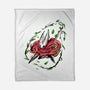 Rose Battle-None-Fleece-Blanket-nickzzarto