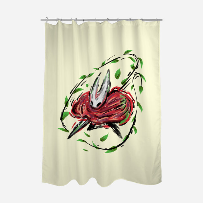 Rose Battle-None-Polyester-Shower Curtain-nickzzarto