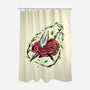 Rose Battle-None-Polyester-Shower Curtain-nickzzarto