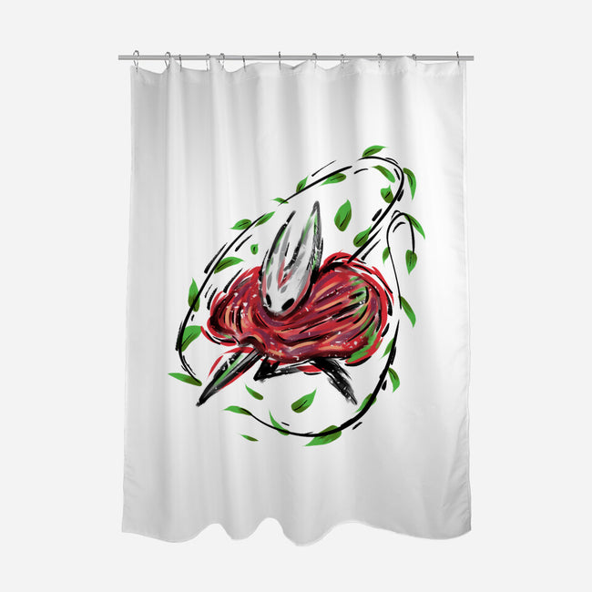 Rose Battle-None-Polyester-Shower Curtain-nickzzarto