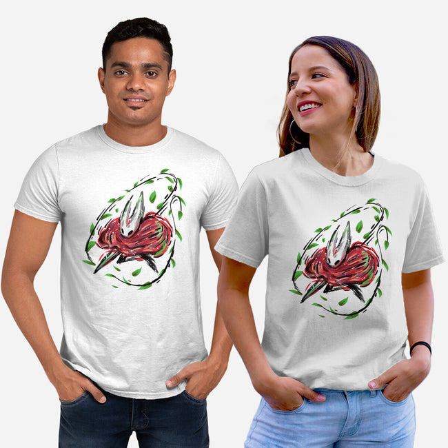 Rose Battle-Unisex-Basic-Tee-nickzzarto