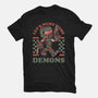 Game Mascot Demon Slayer-Womens-Fitted-Tee-Studio Mootant