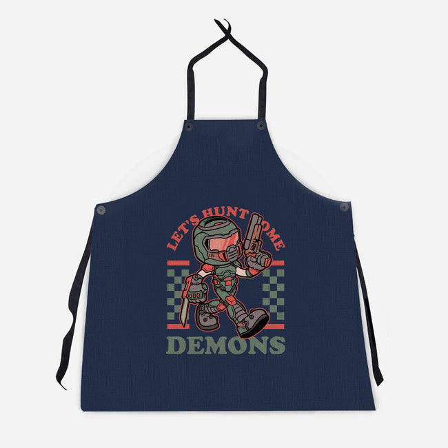 Game Mascot Demon Slayer-Unisex-Kitchen-Apron-Studio Mootant