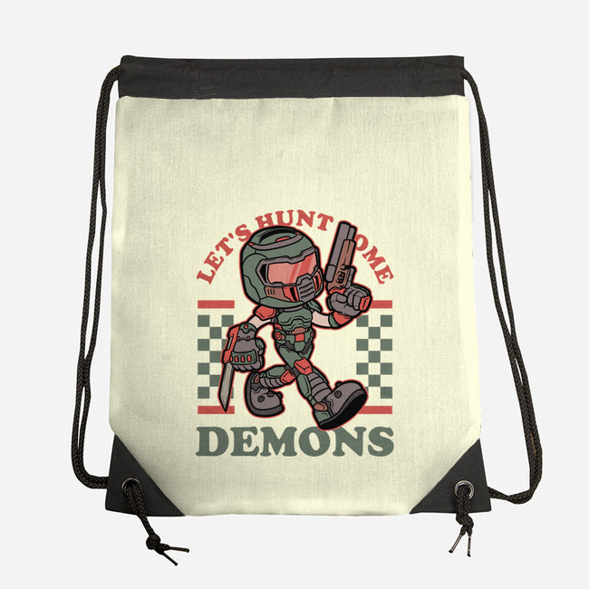 Game Mascot Demon Slayer-None-Drawstring-Bag-Studio Mootant