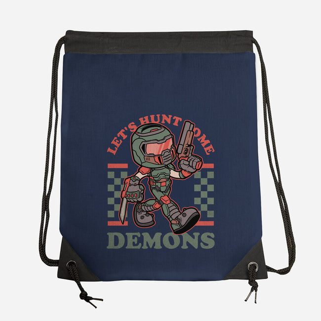 Game Mascot Demon Slayer-None-Drawstring-Bag-Studio Mootant