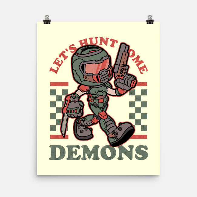 Game Mascot Demon Slayer-None-Matte-Poster-Studio Mootant