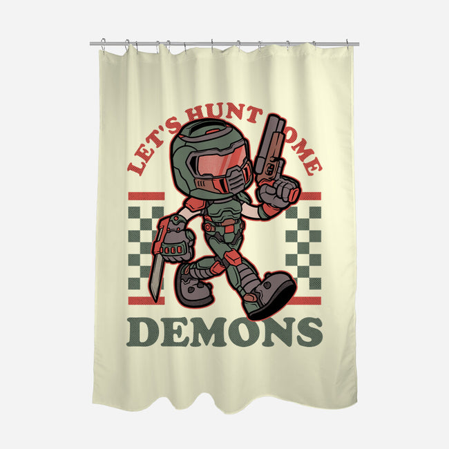 Game Mascot Demon Slayer-None-Polyester-Shower Curtain-Studio Mootant