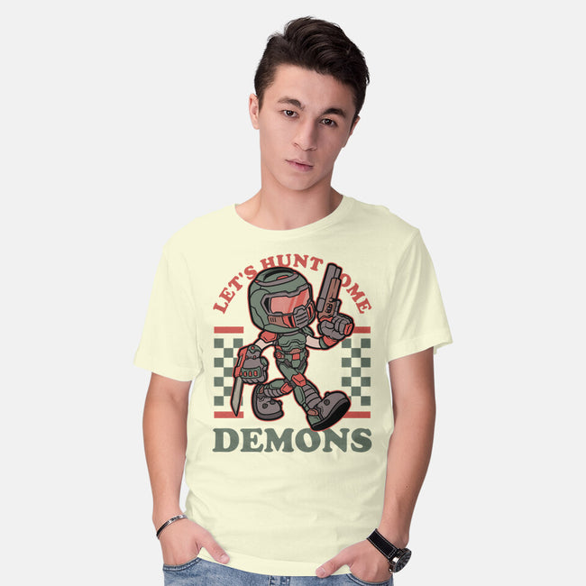 Game Mascot Demon Slayer-Mens-Basic-Tee-Studio Mootant