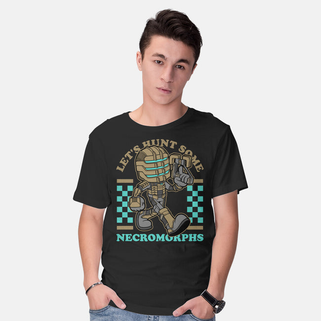 Game Mascot Space Engineer-Mens-Basic-Tee-Studio Mootant