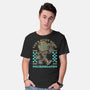 Game Mascot Space Engineer-Mens-Basic-Tee-Studio Mootant