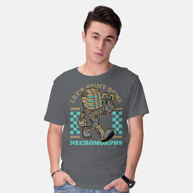 Game Mascot Space Engineer-Mens-Basic-Tee-Studio Mootant