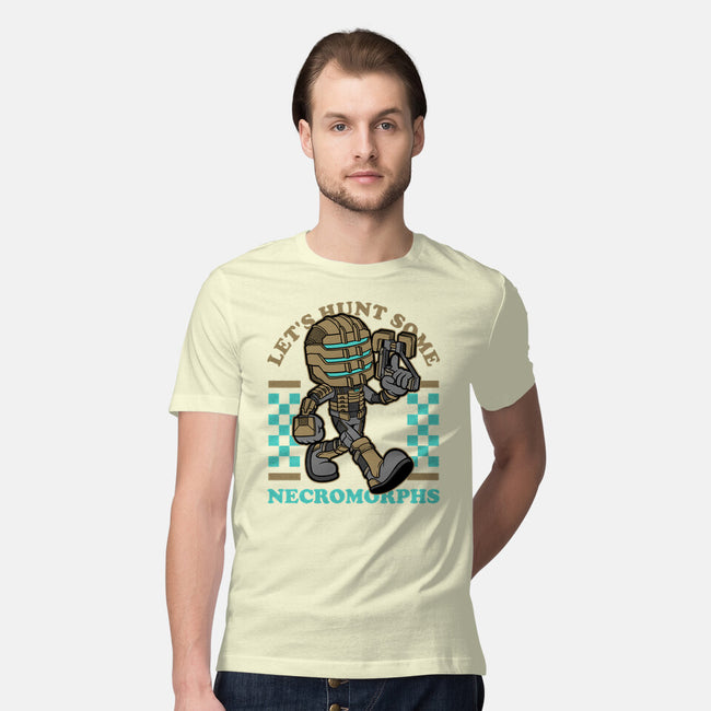 Game Mascot Space Engineer-Mens-Premium-Tee-Studio Mootant