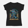 Game Mascot RPG Marine-Womens-V-Neck-Tee-Studio Mootant