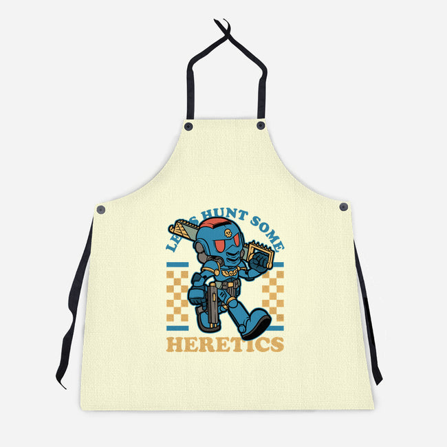 Game Mascot RPG Marine-Unisex-Kitchen-Apron-Studio Mootant