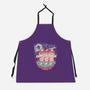 Mushroom Party-Unisex-Kitchen-Apron-ilustrata