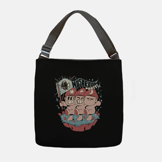 Mushroom Party-None-Adjustable Tote-Bag-ilustrata