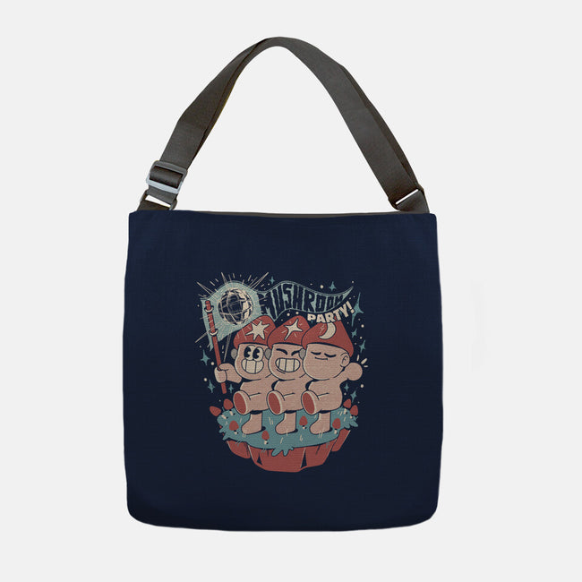 Mushroom Party-None-Adjustable Tote-Bag-ilustrata