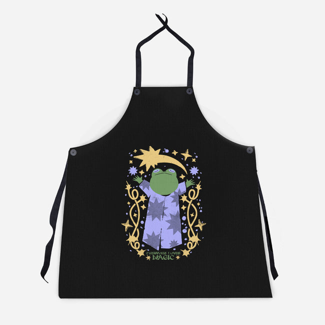 Everyone Loves Magic-Unisex-Kitchen-Apron-ilustrata
