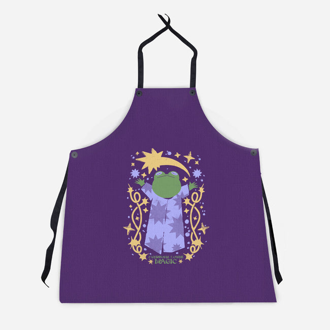 Everyone Loves Magic-Unisex-Kitchen-Apron-ilustrata
