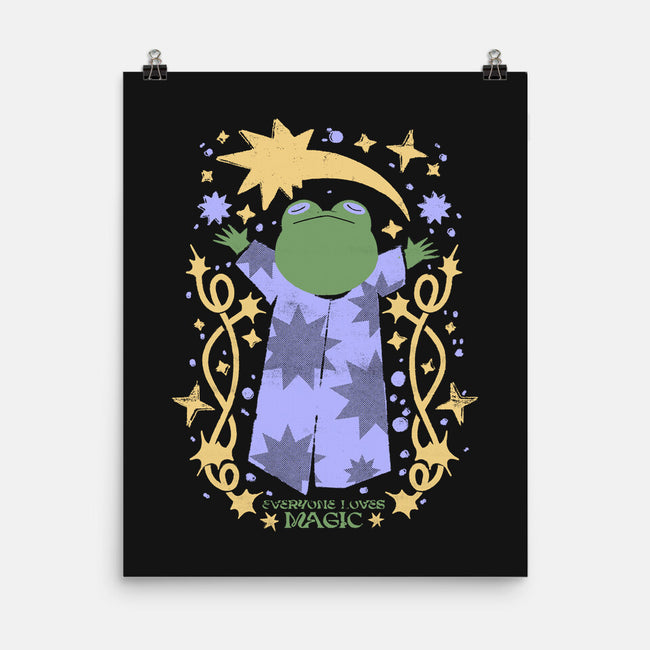 Everyone Loves Magic-None-Matte-Poster-ilustrata