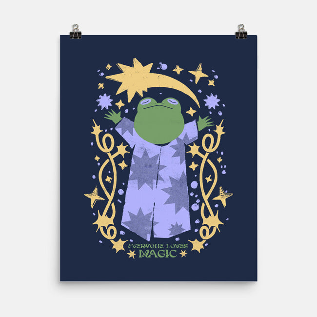Everyone Loves Magic-None-Matte-Poster-ilustrata