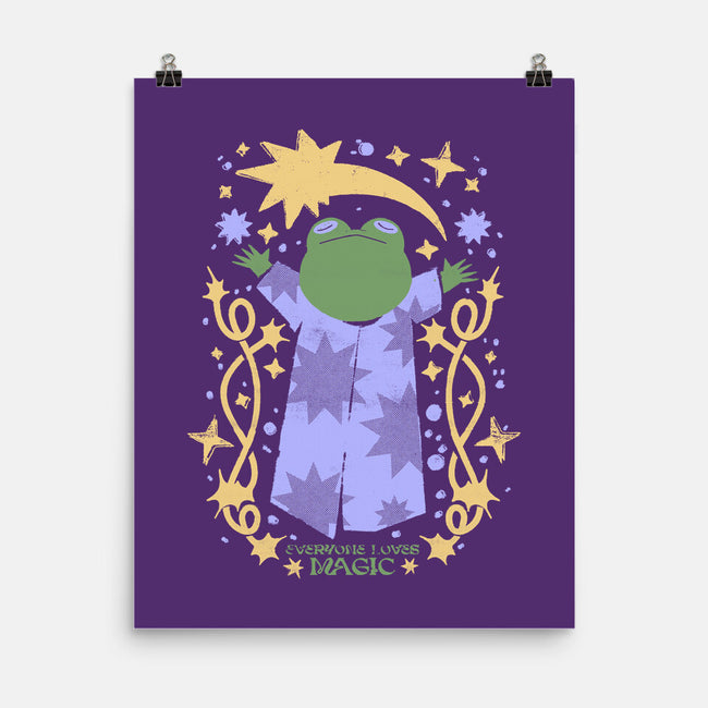 Everyone Loves Magic-None-Matte-Poster-ilustrata