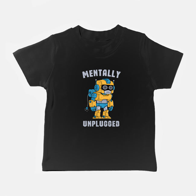 Mentally Unplugged-Baby-Basic-Tee-GODZILLARGE