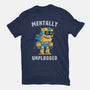Mentally Unplugged-Mens-Heavyweight-Tee-GODZILLARGE