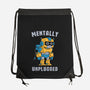 Mentally Unplugged-None-Drawstring-Bag-GODZILLARGE