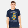 Mentally Unplugged-Mens-Heavyweight-Tee-GODZILLARGE
