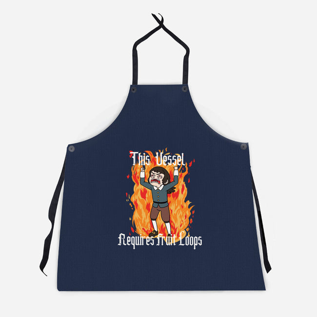 Feed Me Katherine-Unisex-Kitchen-Apron-SeamusAran
