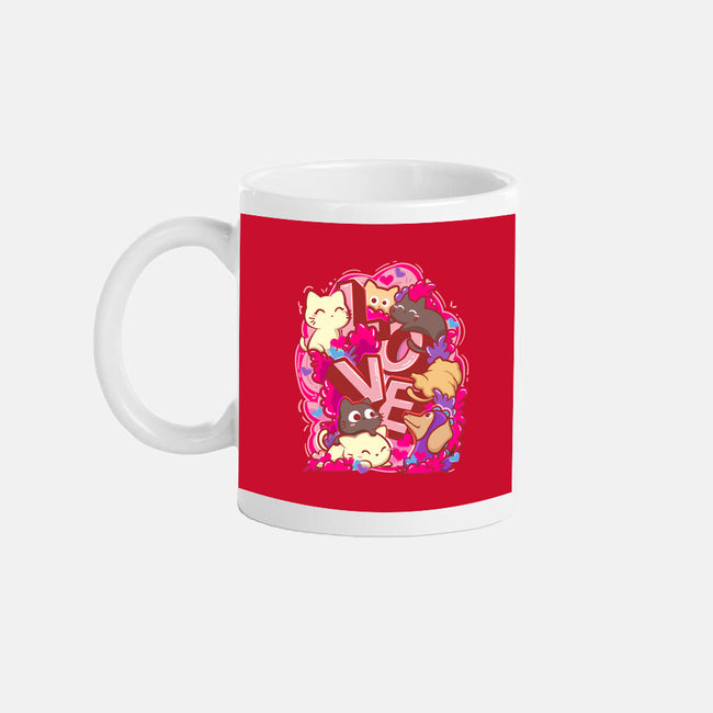 Meow Love-None-Mug-Drinkware-bloomgrace28