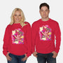 Meow Love-Unisex-Crew Neck-Sweatshirt-bloomgrace28