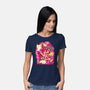 Meow Love-Womens-Basic-Tee-bloomgrace28