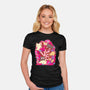 Meow Love-Womens-Fitted-Tee-bloomgrace28