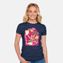 Meow Love-Womens-Fitted-Tee-bloomgrace28