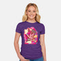 Meow Love-Womens-Fitted-Tee-bloomgrace28