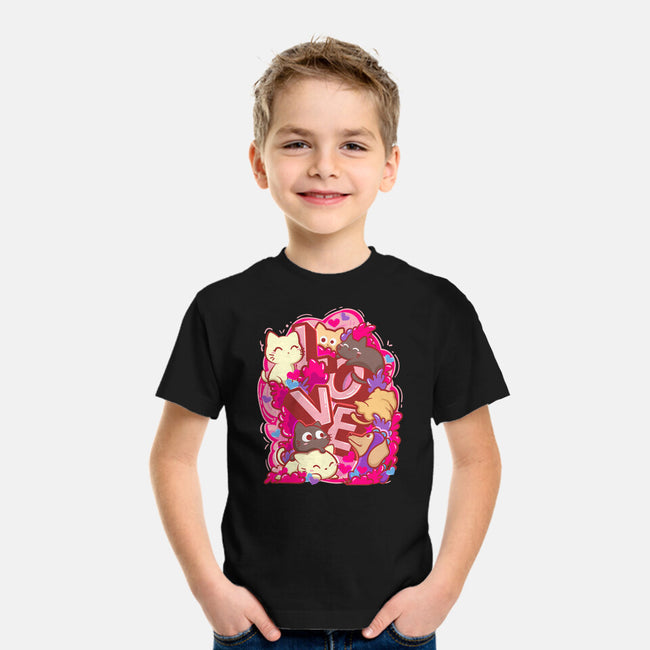 Meow Love-Youth-Basic-Tee-bloomgrace28