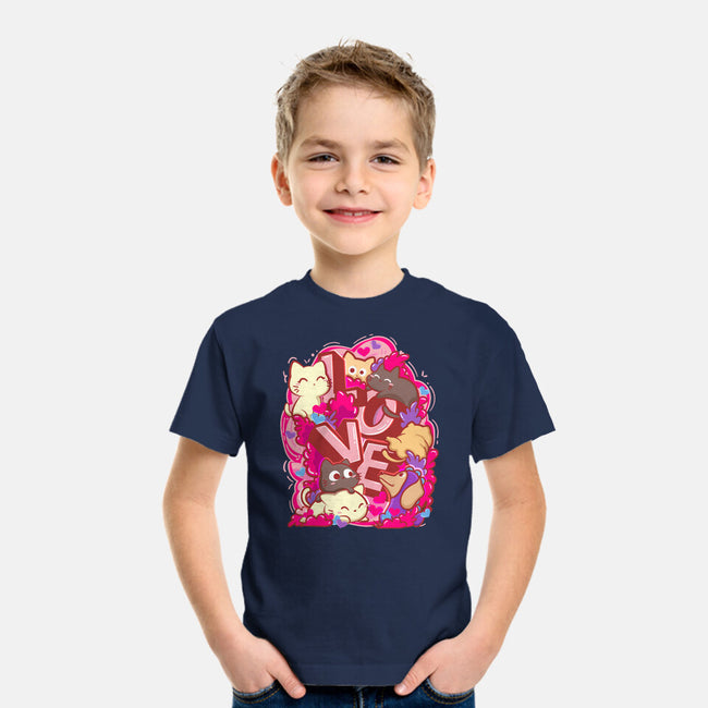 Meow Love-Youth-Basic-Tee-bloomgrace28